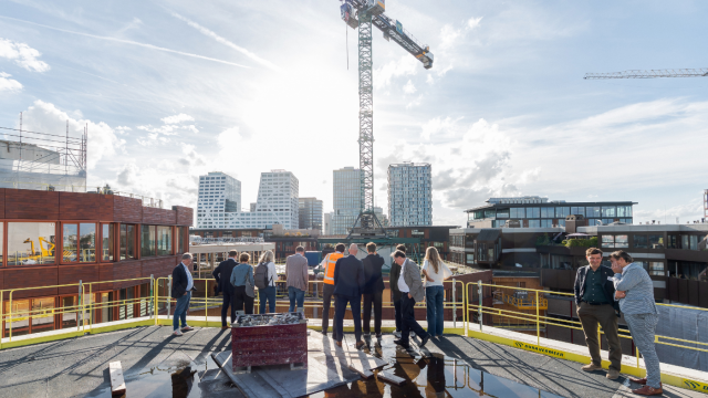 Connect Offices event De Nieuwe Tuin herontwikkeling Hoog Catharijne Dura Vermeer Schroders Capital