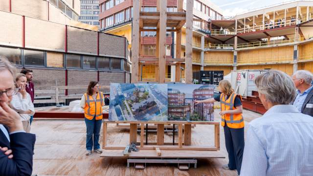 Connect Offices event De Nieuwe Tuin herontwikkeling Hoog Catharijne Dura Vermeer Schroders Capital